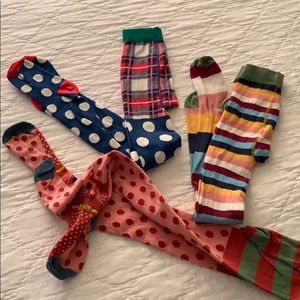 Girls Matilda Jane tights EUC size M 8-10, 3 pair